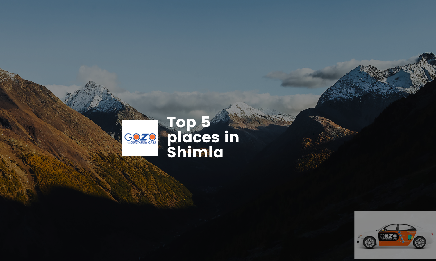 5 top sightseeing places in Shimla