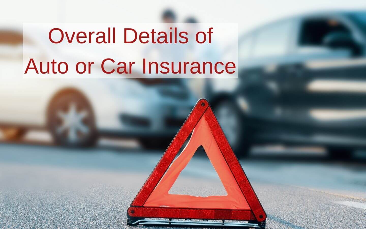 Overall Details of Auto or Car Insurance