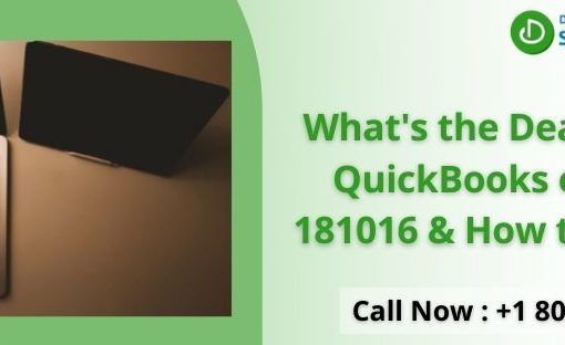 What's the Deal with QuickBooks error 181016 & How to Fix it