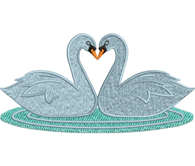 Ducks Embroidery Digitizing Services