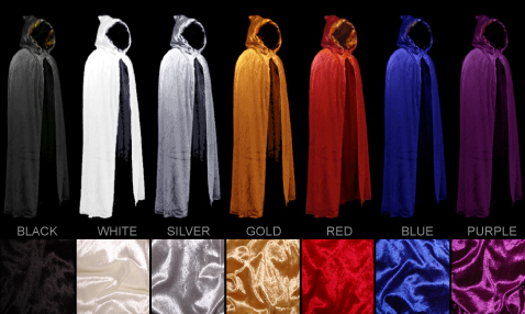 hooded cloaks