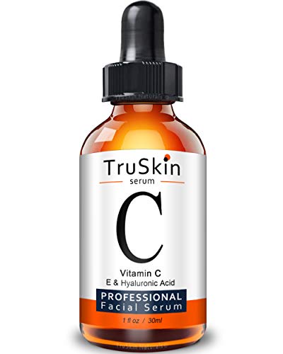 TruSkin Vitamin C Serum for Face with Hyaluronic Acid, Vitamin E