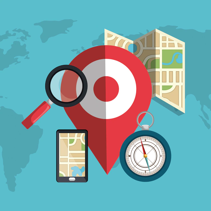 Geographical ranking achieved by Local SEO